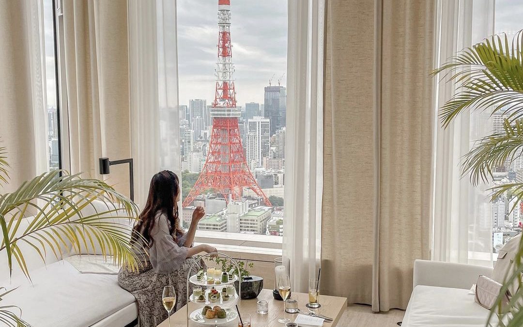 【東京虎之門艾迪遜酒店】體驗絕美高級景觀下午茶，東京鐵塔近在咫尺🗼！